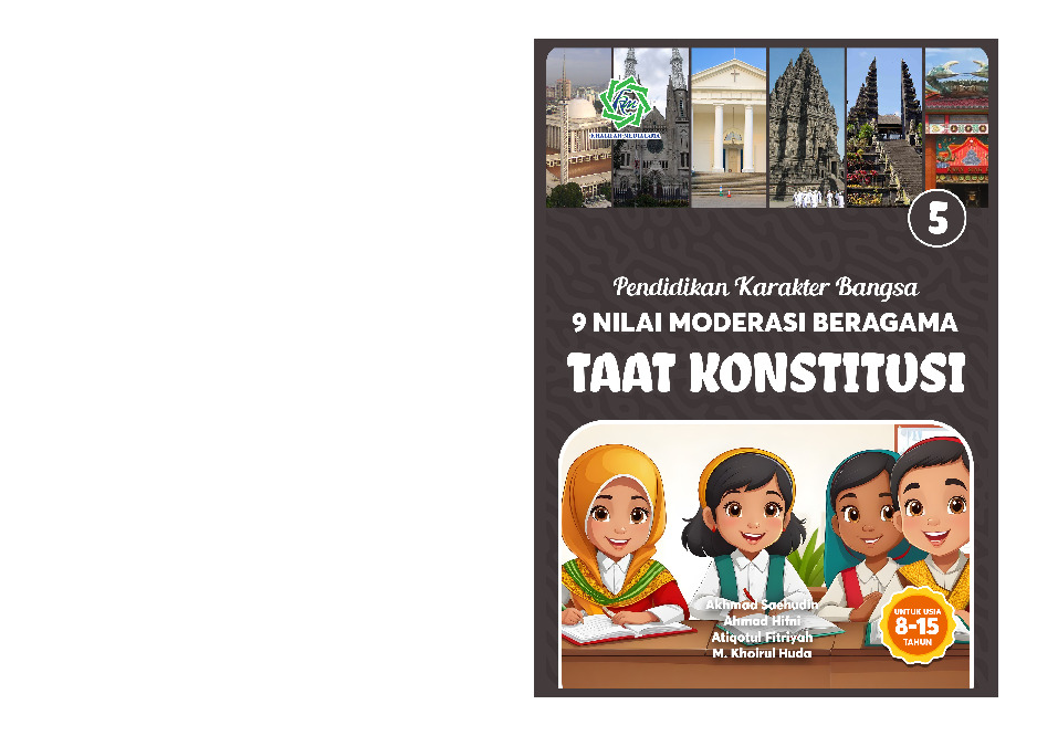 Sampul buku BUKU MODERASI BERAGA...